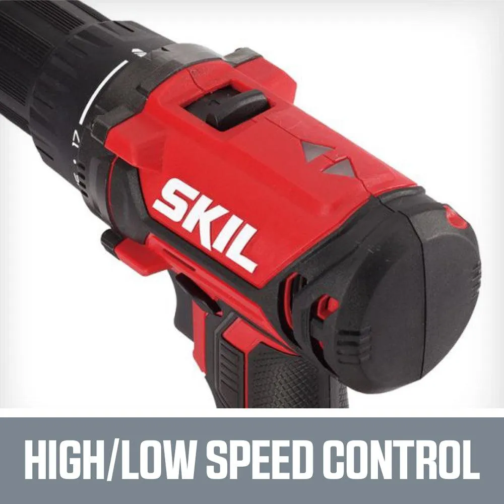 SKIL PWRCore 4-Tool 20V Cordless Combo Kit with (2) 2.0Ah Lithium-Ion Batteries and Charger, CB739601, photo 4 of 16