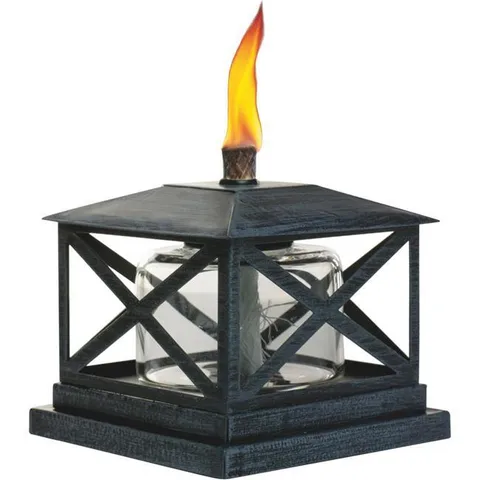 Farms 249726 5.5 in. Metal Petite Lantern Table Torch - Pack of 6
