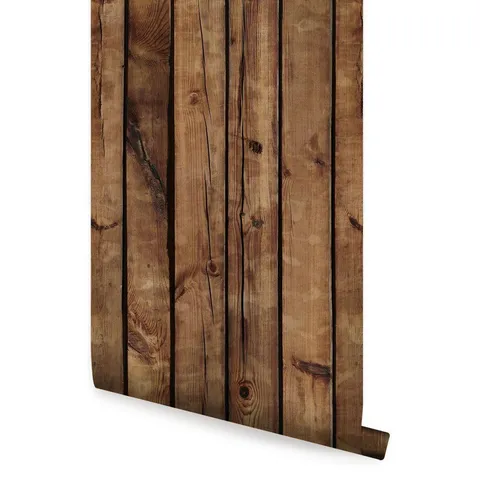 Wood Peel and Stick Wallpaper