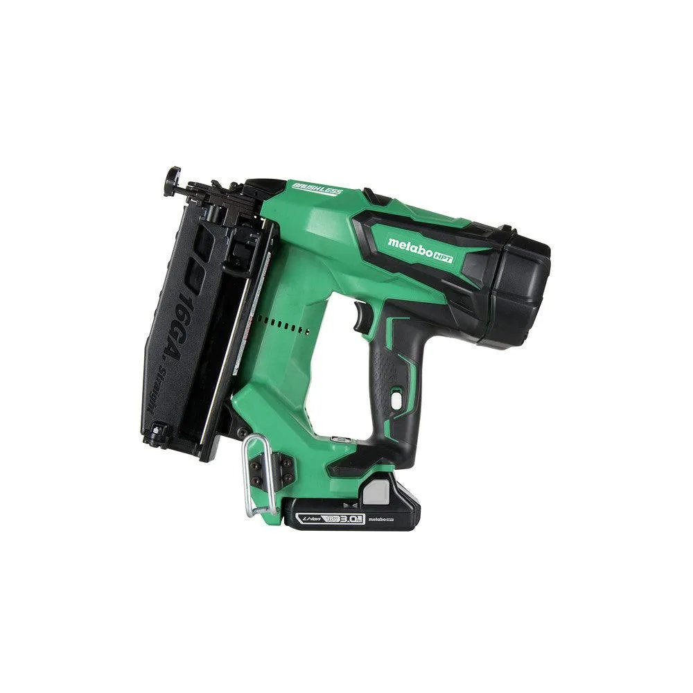 Metabo HPT 16 Ga. Cordless Straight Finish Nailer Kit 18 volt - Case Of: 1;, photo 2 of 3