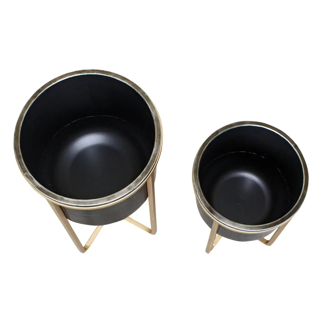 Aspire Home Accents Rizzy Mid Century Planters - Set of 2, photo 4 of 4