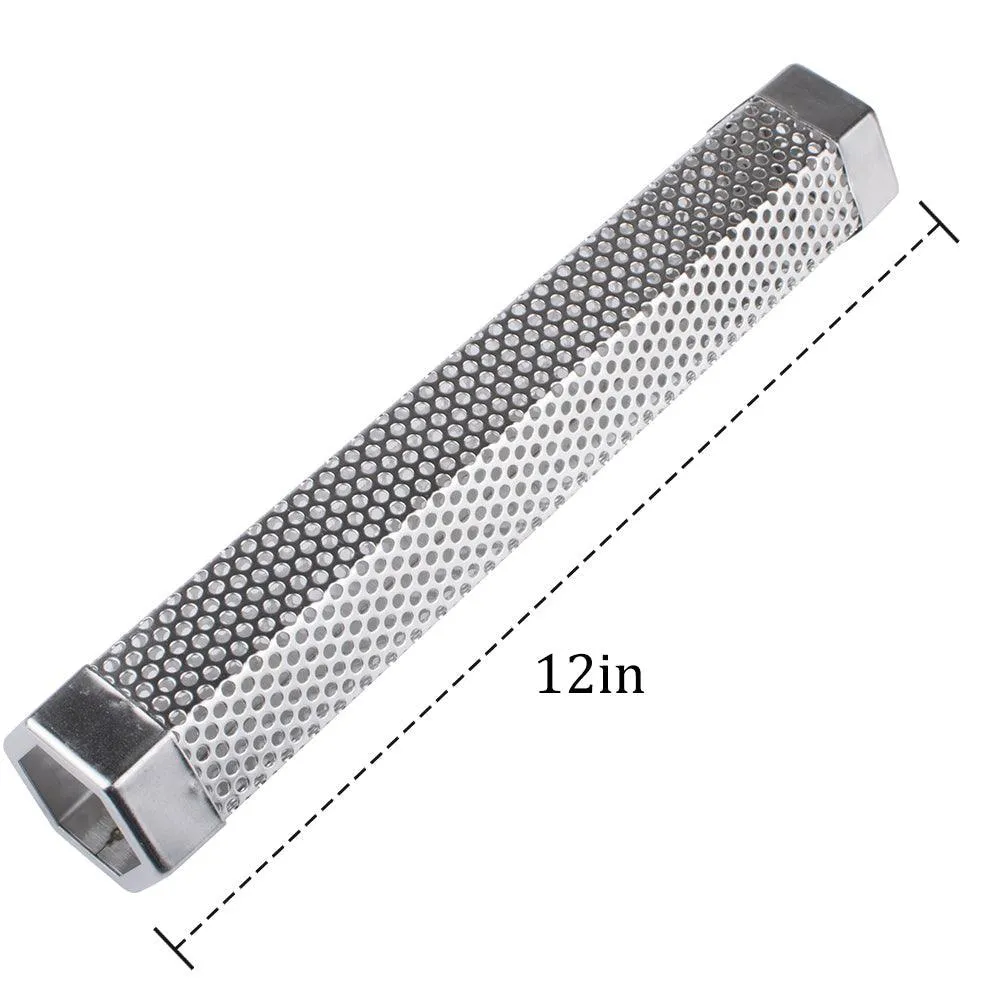 COKO Premium Pellet bbq Smoker Tube, 12" Length, Hexagon Shape Design, Billowing Smoke - for any charcoal/ gas Grill or Smoker, Hot or Cold Smoking - Easy, Safety And Tasty Smoking, photo 3 of 5
