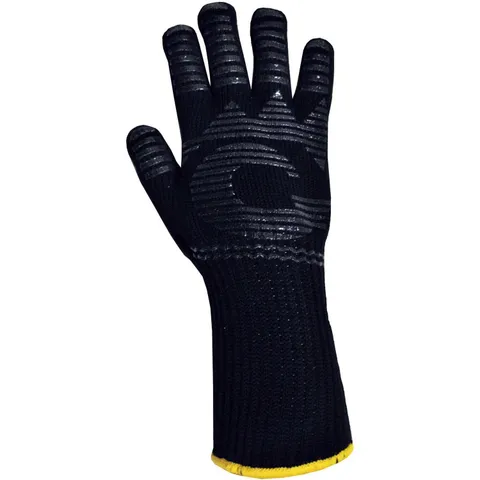 Heat-Resistant Fireplace and Barbecue Pit Mitt