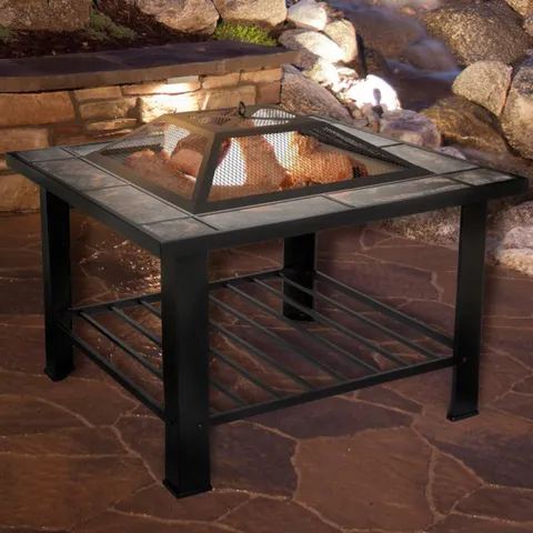 30 in. Fire Table with Free Cover