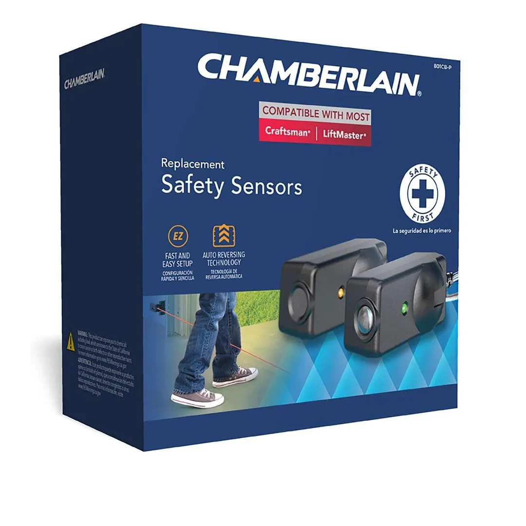 Chamberlain 1.25 in. W X 2.45 in. L Plastic Garage Safety Sensors, photo 2 of 2