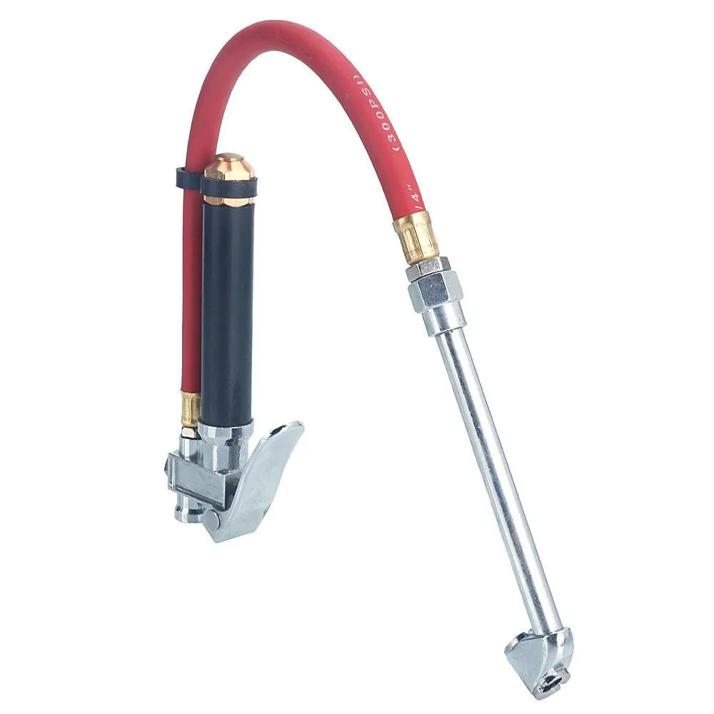 Ktaxon Air Tire Pressure Filler | Dual Chuck Inflator Car Gauge 12" Compressor Hose, photo 3 of 10