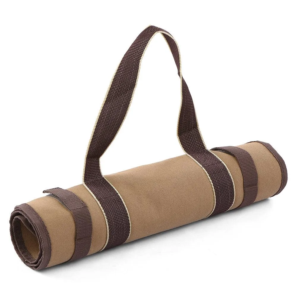 Lixada Firewood Log Carrier Bag Canvas Wood Tote Firewood Holder for Fireplaces Camping Wood Stoves Beaches, photo 5 of 7