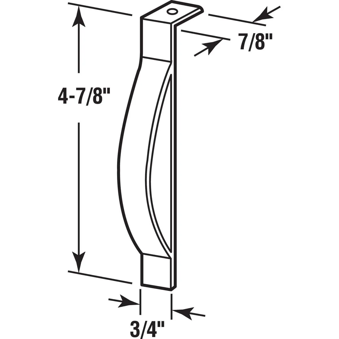 Prime-Line Silver Steel Window Sash Spring 3/4 in. W X 4-7/8 in. L For Sash Cords 1 pk, photo 2 of 2