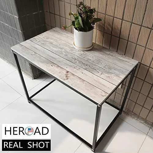Heroad 16.4Ft Rustic Wood Wallpaper Wood Plank Wallpaper Self Adhesive Wallpaper Removable Wallpaper Shiplap Weathered Reclaimed Distressed Wood Wallpaper Stick and Peel Vinyl Faux Wood Look Wallpaper Roll, photo 2 of 2