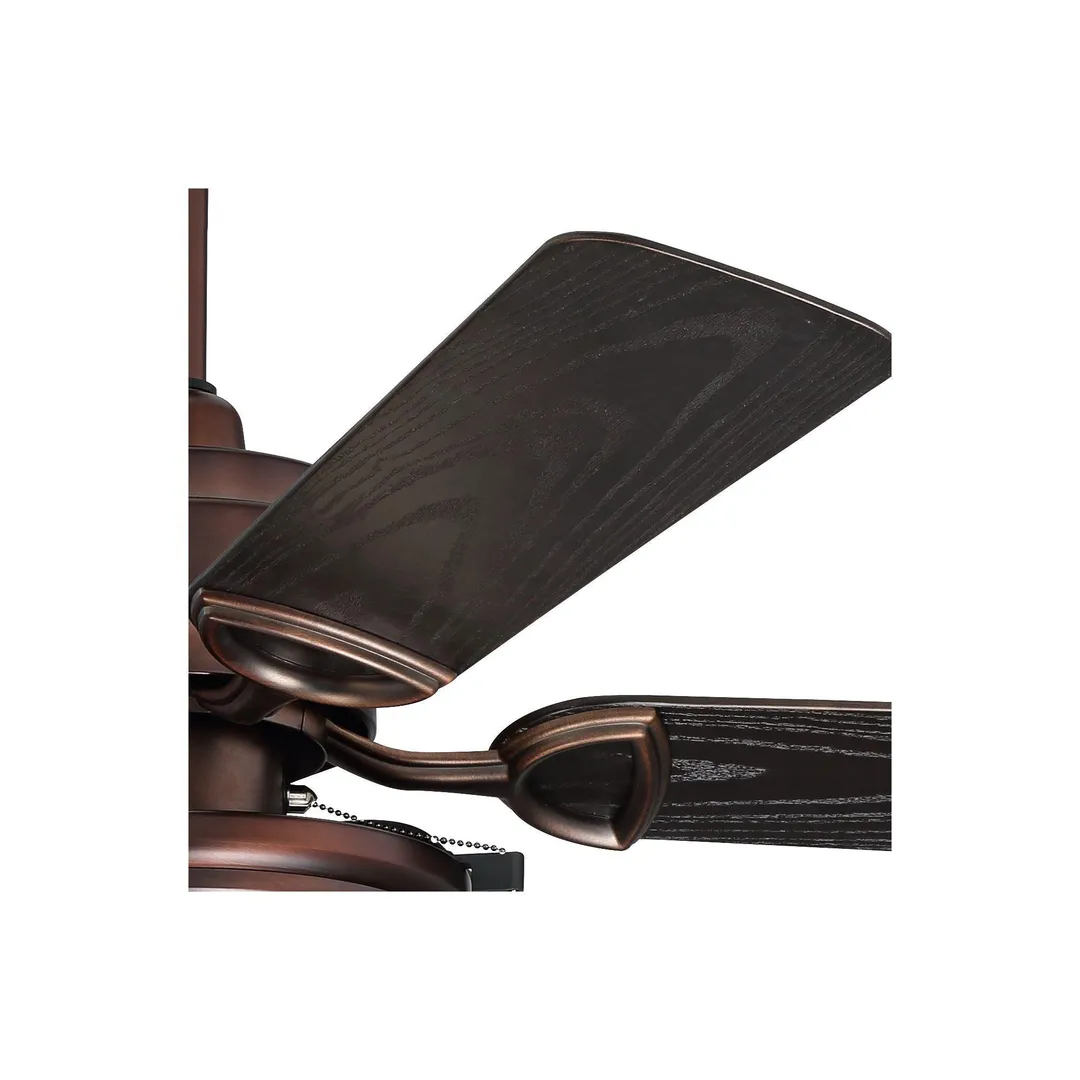 Casa Vieja 52" Casa Vieja Outdoor Ceiling Fan with Light LED Oil Brushed Bronze Wet Rated for Patio Porch, photo 5 of 6