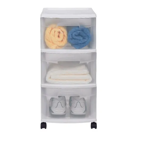 Sterilite 24 in high · 12.625 in wide · 14.5 in deep Stackable Drawer Organizer