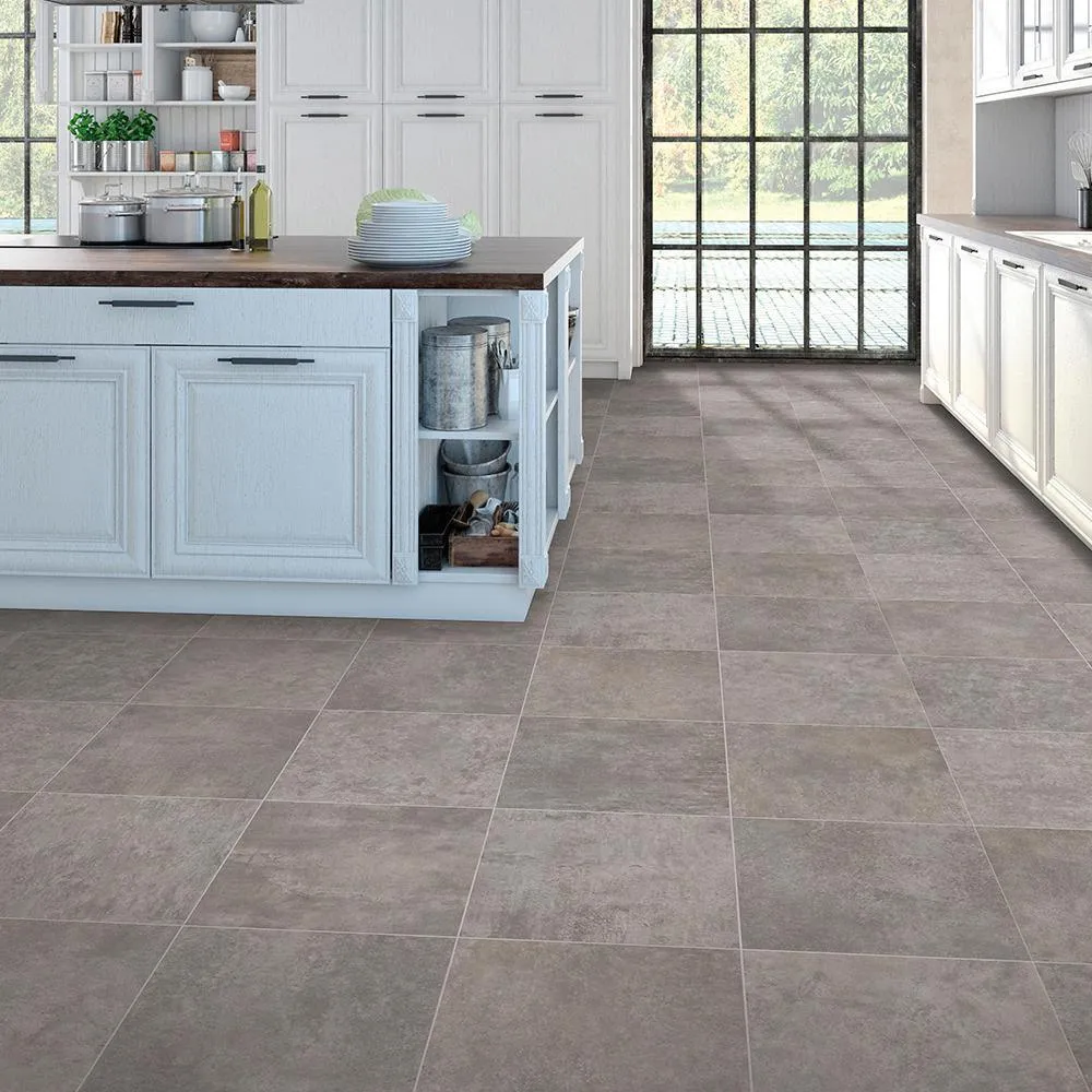 IVC Lonney Grey Residential Vinyl Sheet, Sold by 13.2 ft. Wide x Custom Length, photo 2 of 4
