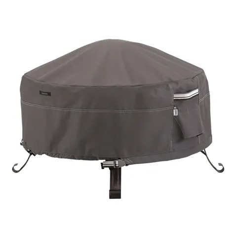 Ravenna Water-Resistant 30 Inch Full Coverage Round Fire Pit Cover