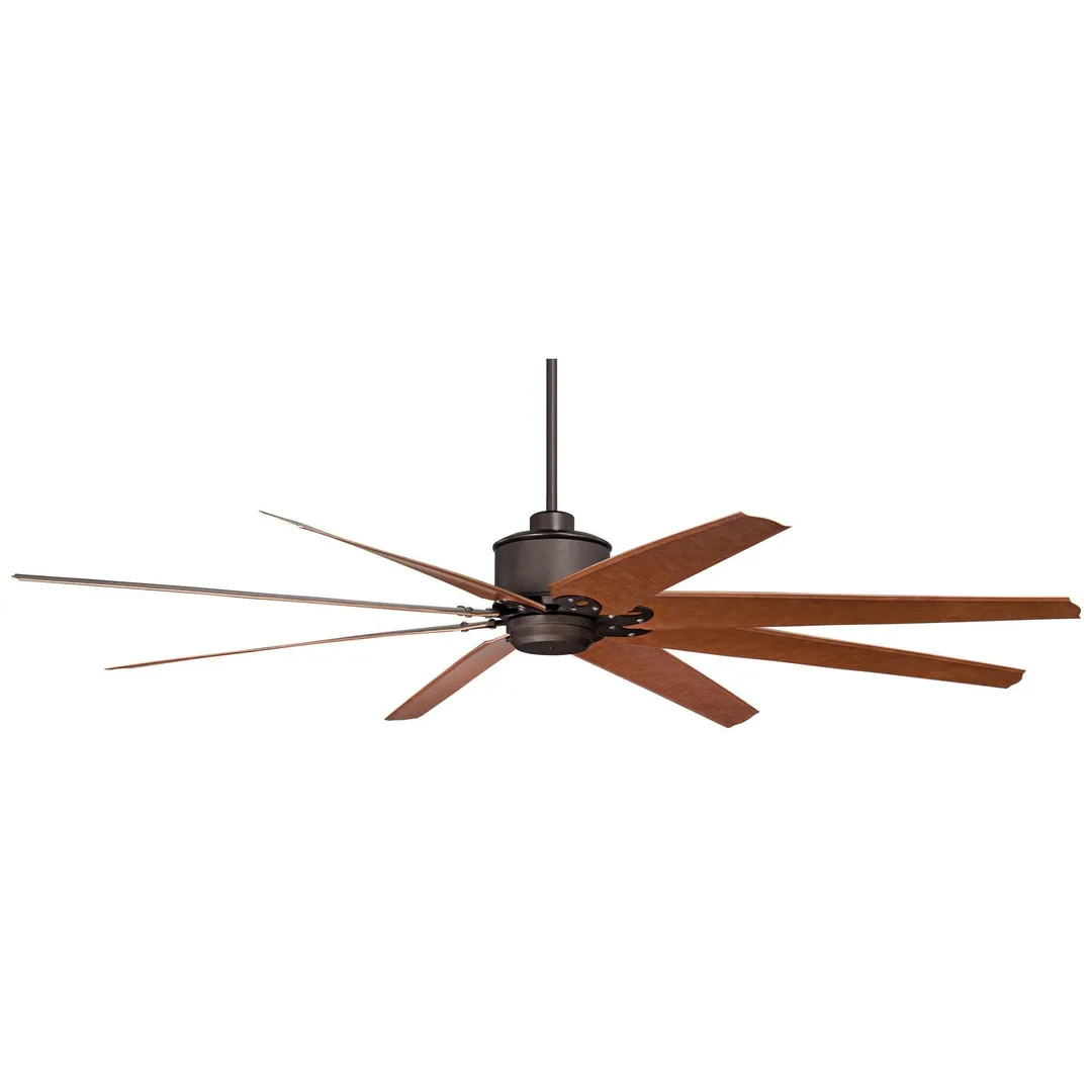 Casa Vieja 72" Casa Vieja Outdoor Ceiling Fan with Remote Control Large English Bronze Cherry Damp Rated for Patio Porch, photo 6 of 8