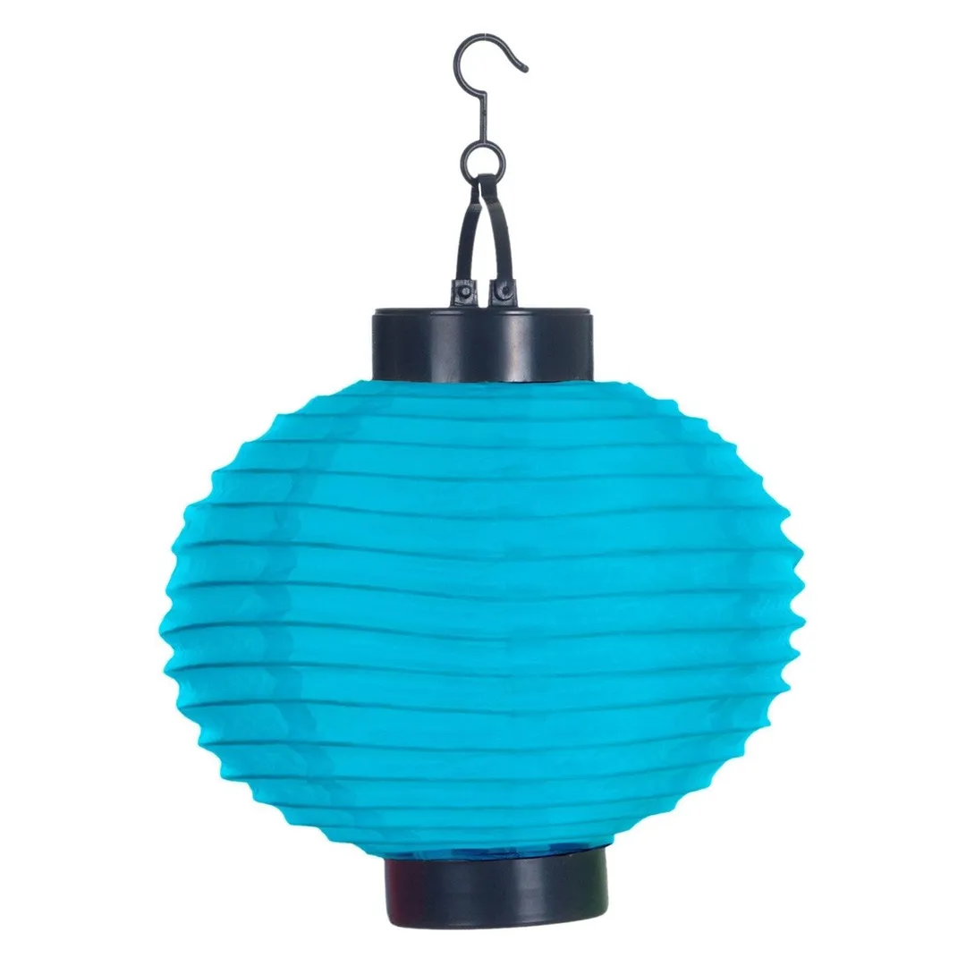 Pure Garden Outdoor Solar Chinese Lanterns, LED, Set of 4, photo 2 of 11