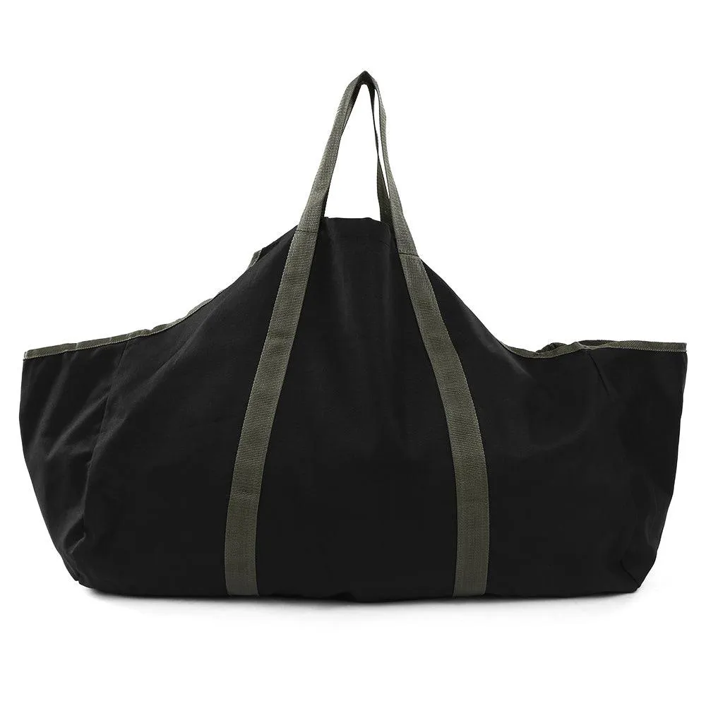 Lixada Firewood Log Carrier Bag Canvas Wood Tote Firewood Holder for Fireplaces Camping, photo 7 of 7