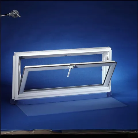 Duo-Corp Competitor White Glass/Vinyl Window 14 in high · 31.75 in long 1 pk