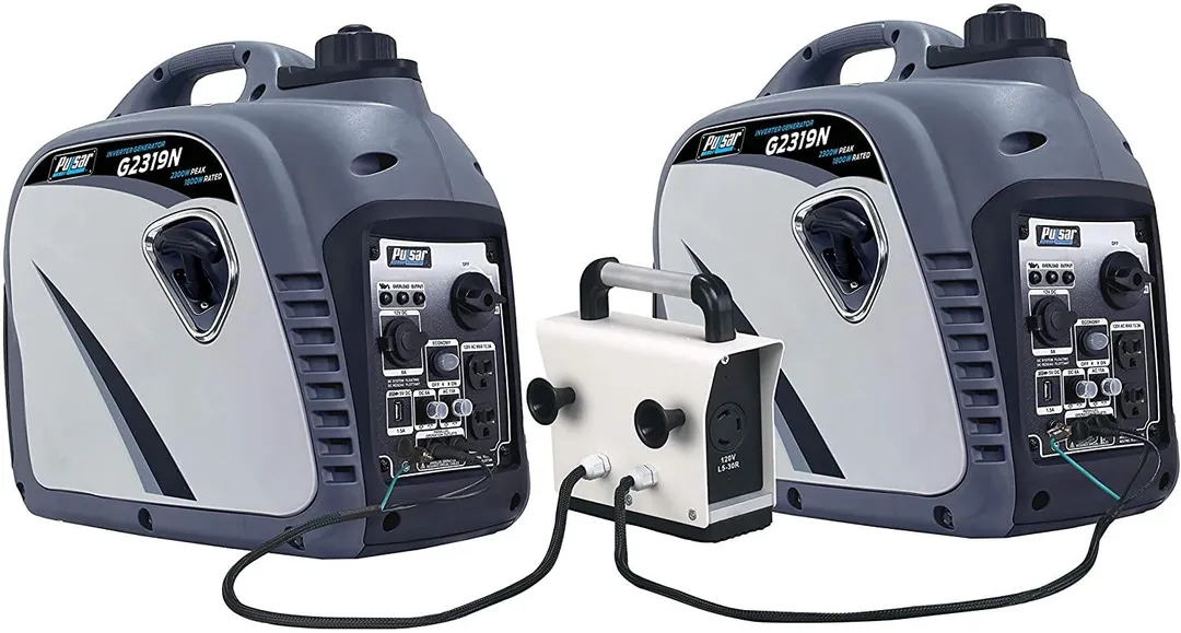 Pulsar 2300 peak watts/1800 running watts Portable Gas-Powered Quiet Inverter Generator with USB Port, photo 4 of 6