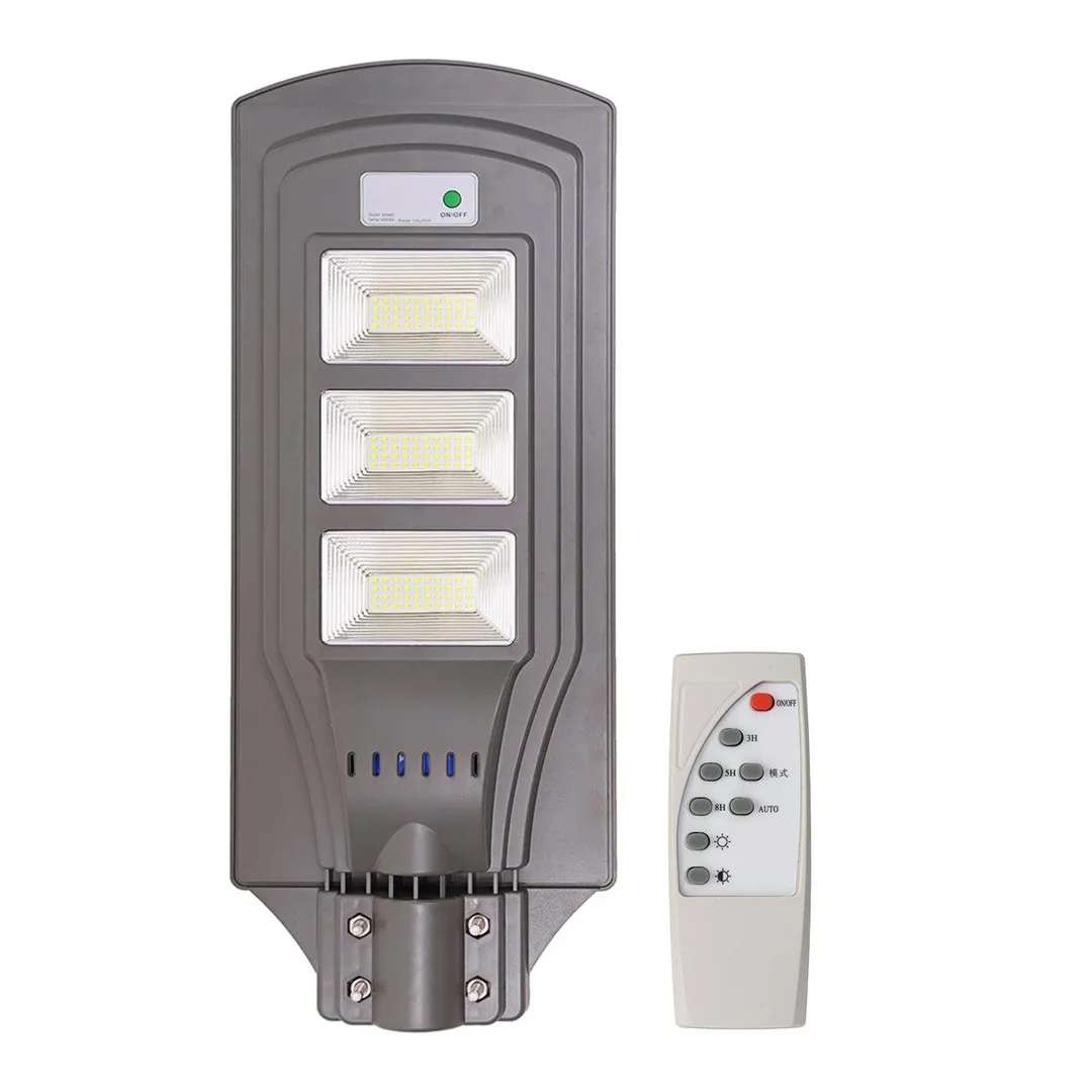 Outerdo 90W Solar Street Light, 120 Led Solar Lights Outdoor IP67 Waterproof Solar Flood Light with Motion Sensor Dusk to Dawn Security Light for Yard, Garden, Street, Basketball Court, photo 3 of 10