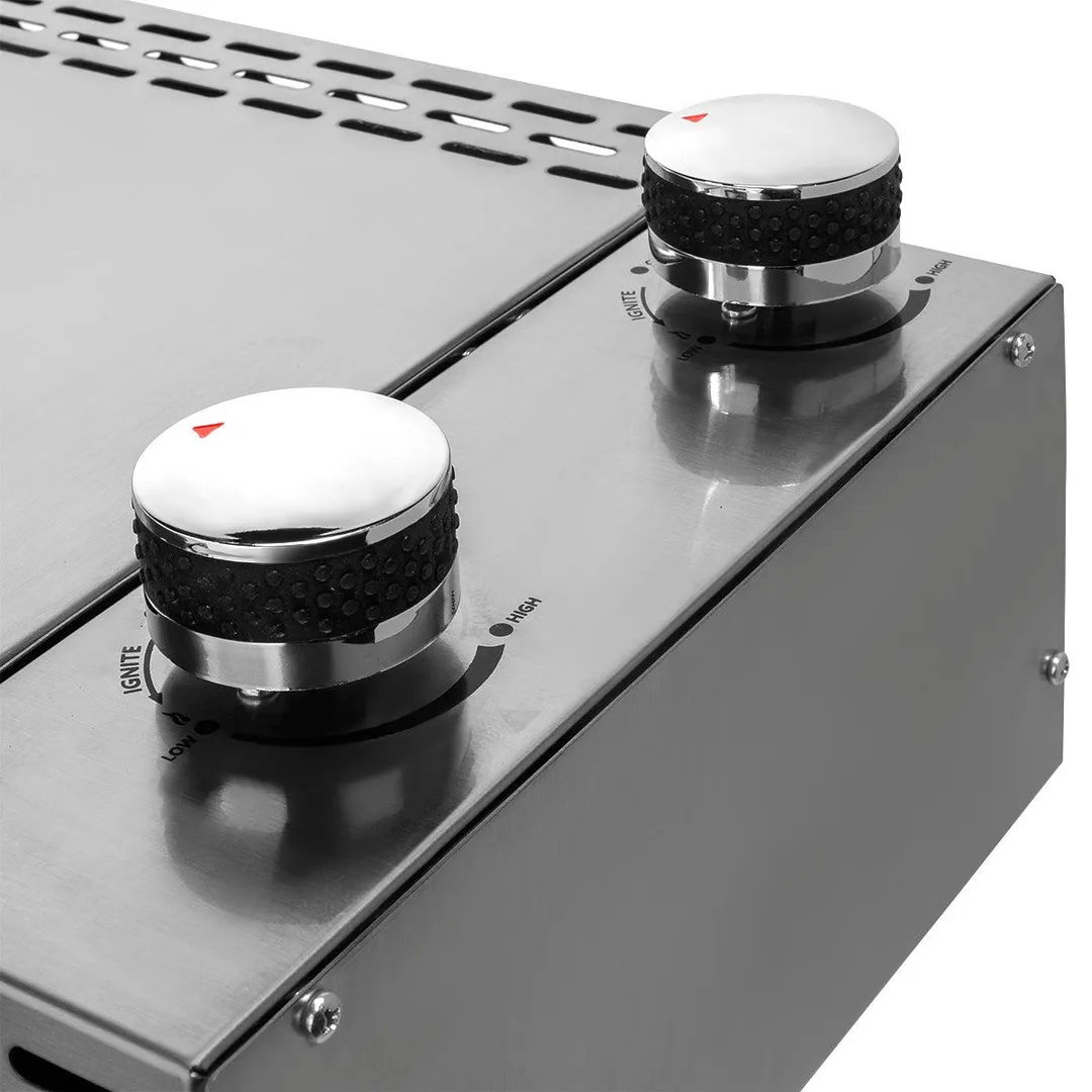 Barton Propane Infrared Grill Rack & Drip Tray 1500 Degree Gas for Outdoor Cooking, Stainless Steel, photo 3 of 6
